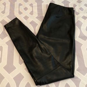 H&M Faux Leather Leggings